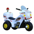Kids Electric One Motor Bike 3 Wheels With Music For Age 1-4 Model 992BLUE Little Wawe. 