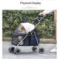Pet Trolley / Pets Stroller / Cat Stroller Dog StrollerPet Foldable Trolley pet Stroller Puppy stroller Cat stroller car. 
