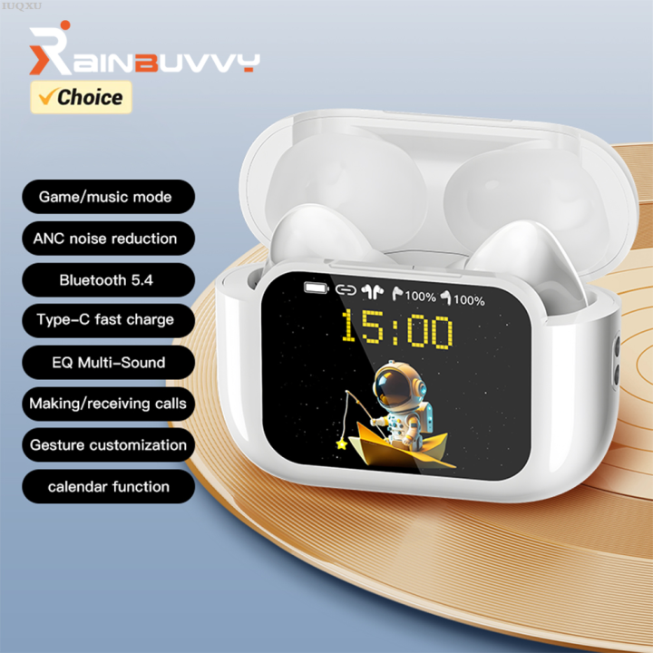 IUQXU Visual Bin Interface Multi-function Wireless Earphone 2025 ANC ...