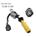 Lights & Wiper Column Switch for Backhoe Loader 3CX 4CX 1400B 1550B 701/70001 701-70001 Replacement Spare Parts Accessories. 