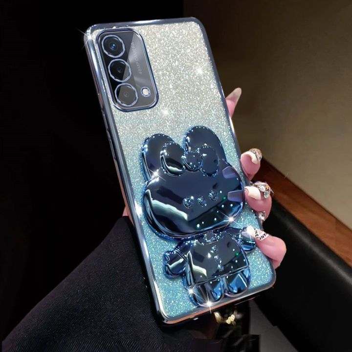 For%20OPPO%20A95%204G%20/%20OPPO%20F19%20Back%20Cover%20with%20Cute%20Rabbit%20Makeup%20Mirror%20Stand%20Luxury%20Slim%20Gradient%20Plating%20Glitter%20Girls%20Phone%20Case%20Clear%20Soft%20Silicone%20Protective%20Cases%20Pouch%20-%20Image%203