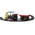 CLASSIC SMOKE TRAIN SET WITH REALISTIC SOUNDS AND LIGHTS TOY FOR KIDS. 