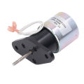 12VDC Shutoff Stop Solenoid Valve Excavator Actuator Solenoid Valve For Woodward. 