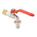 Water Valve, Male Threaded Hose Bibb Brass G3/4in Outlet for Residence. 