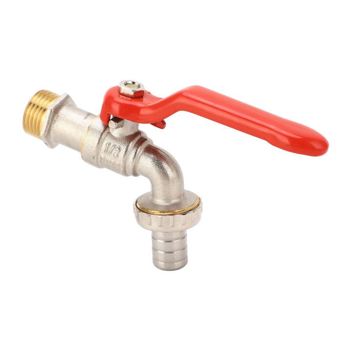 Water Valve, Male Threaded Hose Bibb Brass G3/4in Outlet for Residence