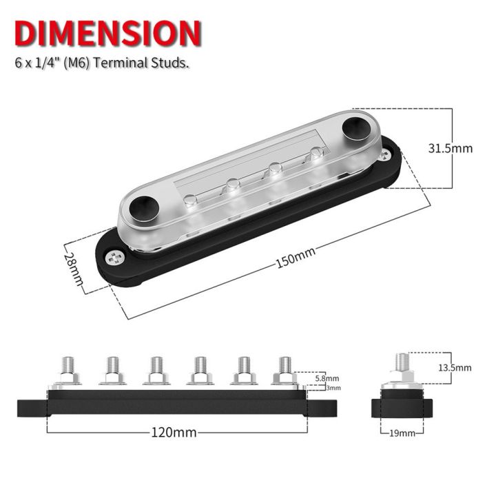 car%20busbar-2%20x%20Terminal%20Bus%20Bar-Black&red%20-%20Image%206