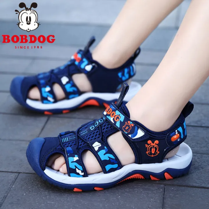 Bobdog%20Children's%20Shoes%20Summer%20Boys%20Sandals%20Boys%20Medium%20and%20Small%20Children%20Non-Slip%20Beach%20Shoes%20Children's%20Closed%20Toe%20Soft%20Bottom%20Sandals%20-%20Image%203