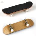 Finger Skateboard with Screwsdriver Props Set -Slip Pad Maple Wood DIY Reduce Pressure. 