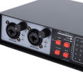 Sound Interface Mixer Built in Preamp 2 in 2 Out Sound Mixing Console 48V 20Hz-20kHz for Computers for Stage. 