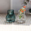 Glass Mini Dollhouse Toy Human Body Shape Vase Nude Naked Girl Butt Glass Flower Vase Flower Arrangement Modern Home Table Decor. 