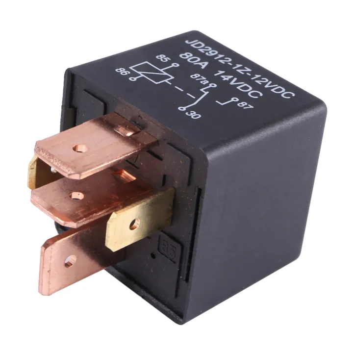 (COKP)%204X%2080A%20DC%2012V%205%20Pin%20DIY%20Power%20Relay%20Car%20Truck%20Vehicle%20-%20Image%207
