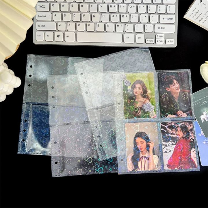 Sharkbang%2010%20Sheets%20A5%20A6%20Binder%20Refill%20Bags%206%20Hole%20Card%20Holder%20Postcards%20Ticket%20Photos%20Organizer%20Sticker%20Storage%20Bags%20-%20Image%202