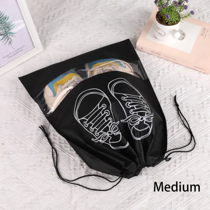 Shoes%20Storage%20Bag%20Closet%20Organizer%20Non-woven%20Travel%20Portable%20Bag%20Waterproof%20Pocket%20Clothing%20Classified%20Hanging%20Bag%20-%20Image%209