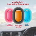 Godrej aer O Hanging Car Air Freshener Gel | Car Accessories | Musk After Smoke (7.5G) FROM INDIA. 