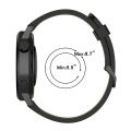 For Samsung Galaxy Watch 4 Classic 46mm 20mm Vertical Pattern Two-Color Silicone Watch Band. 