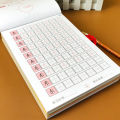 Calligraphy Exercise Book Digital Pinyin Chinese Character Strokes Calligraphy Practice Board English Alphabet Kindergarten Beginner Children Writing Practice. 