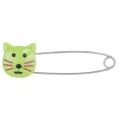6 Pcs Head Safety Pins Infant Kids Cloth Nappy Locking Brooch Buckles U-shaped Baby Care Shower Diaper Clips Holder |DG 702 |KU115. 