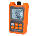 Portable Mini Fiber Optical Power Meter 8 Wavelengths with LED Light Network Cable Tester FTTH Fiber Optic Cable Tester. 