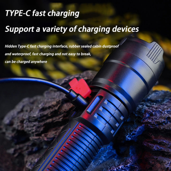 Xiaomi%20P900%20High%20Power%20Led%20Flashlights%202000LM%20With%20Display%20Light%20USB%20Charging%20Built-in%20Battery%20Hand%20Lantern%20Camping%20Outdoor%20Use%20-%20Image%203