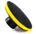 Angle Grinder Sanding Pad  Flexible Backer Pad Hook and Loop Backing Threaded Arbor Buffing Polishing Sanding Napping Disc Pad Backer Pad  Backing Plate. 