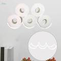 Iron Toilet Roll Paper Holder Basket Wall Mounted or Standing Rack Stand Organizer 6 Rolls. 