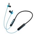BT-KDK58 In-Ear Wire Control Sport Magnetic Suction Wireless Bluetooth Earphones with Mic, Support Handfree Call, For iPad, iPhone, Galaxy, Huawei, Xiaomi, LG, HTC and Other Smart Phones(Blue). 