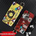 Lanyard Wrist Strap Phone Case For Huawei Y7 2019/Y7 Prime 2019 protective Wristband Durable Kickstand Waterproof ring. 