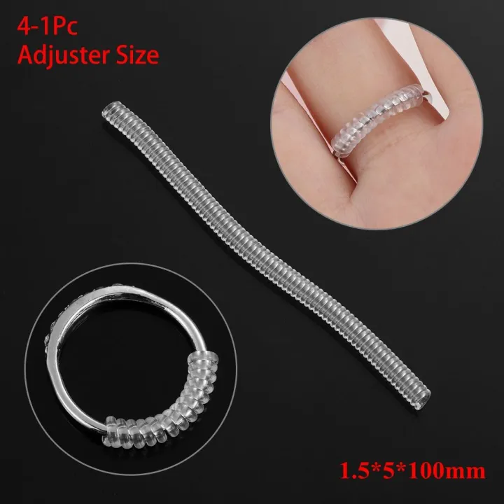 1Pc/5Pcs/10Pcs/12Pcs%20Useful%20Jewelry%20Parts%20Invisible%20Resizing%20Tools%20Tightener%20Reducer%20Ring%20Size%20Adjuster%20Shell%20Hard%20Guard%20-%20Image%209