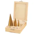 Wokin Step Drill Bits set 3 Pcs. 