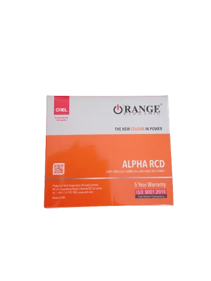 Trip switch Trip Switch RCCB 2 Pole, 30mA, 6kA, 40A, Orange Sigma ...