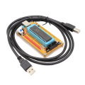 51 Single Chip Microcomputer Minimum System Board STC Main Control Board Support ISP with USB Cable. 