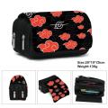 Naruto Naruto Stationery Box Primary and Secondary School Students Cartoon Anime Pencil Case Children's Toys Gifts. 