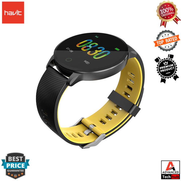Genuine%20Havit%20H1113A%20Smartwatch%20Exercise%20Modes%20Heart%20Rate%20Blood%20Oxygen%20Blood%20Pressure%20Magnetic%20Suction%20Charging%201.3"%20Touch%20Screen%20IP67%20Water%20Resistant%20%20Android%20&%20IOS%20-%20Image%206