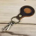 Vintage Crazy Horse Genuine Leather Keychain Men Women Key Holder Cow Split Car Key Bag Wallet Housekeeper Keyring Case wallets. 