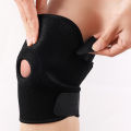 【SmartHorizon】1PC Adjustable Elastic Knee Support Brace Kneepad Patella Knee Pads Hole Sports Kneepad Safety Guard Strap Tool for Running. 
