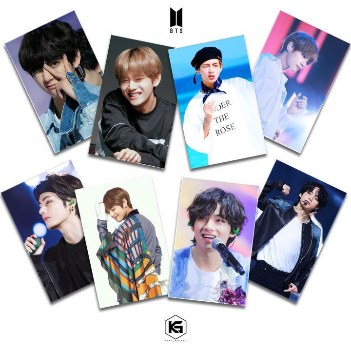 KPOP%20Taehyung%20Photocards%20BTS%20%20V%20Collectible%20Glossy%20LOMO%20Card%20Pack%2032PCS%20-%20Image%204