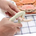 Crab Leg Crackers Tool Portable Seafood Shell Opener Set for Easy Eating 4pcs Crab Cracker Tool for Lobster Crab Seafood Cracker. 