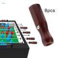 8x Soccer Table Handles Supplies Indoor Game Foosball Table Rod End Caps. 