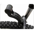 MTB Front Light Mount Bicycle Fork Light archmount Extension Base Flashlight Bracket Extender FOR DAHON Folding Bike-BLACK. 