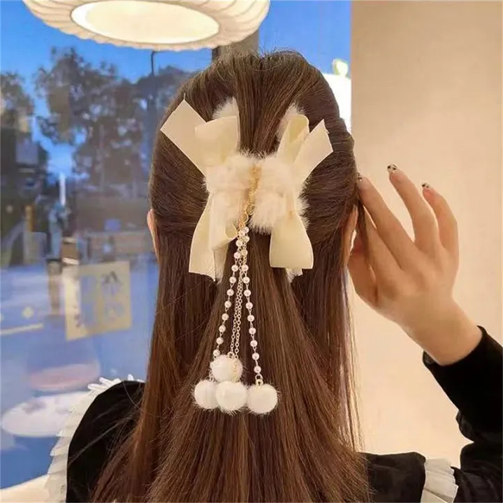 Fashion%20Women%20Soft%20Plush%20Bow%20Tassel%20Hair%20Claw%20Clips%20Elegant%20Hair%20Clips%20Headwear%20Mystic%20-%20Image%207