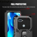 Casinglee For OPPO A12 Case Shockproof Armor Stand case with Metal Clip Back cover OPPO A12 Phone cases Car Mountaineering phone case. 