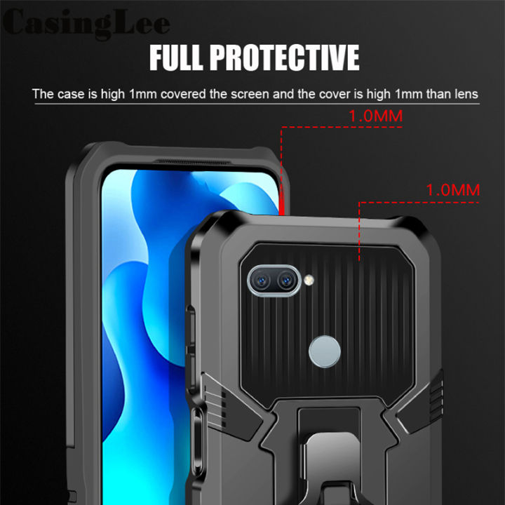 Casinglee%20For%20OPPO%20A12%20Case%20Shockproof%20Armor%20Stand%20case%20with%20Metal%20Clip%20Back%20cover%20OPPO%20A12%20Phone%20cases%20Car%20Mountaineering%20phone%20case%20-%20Image%206