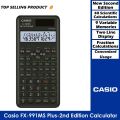 Casio FX-991MS 2nd Edtion 2nd Gen Non-Programmable Scientific Calculator, 401 Functions and 2-line Display. 