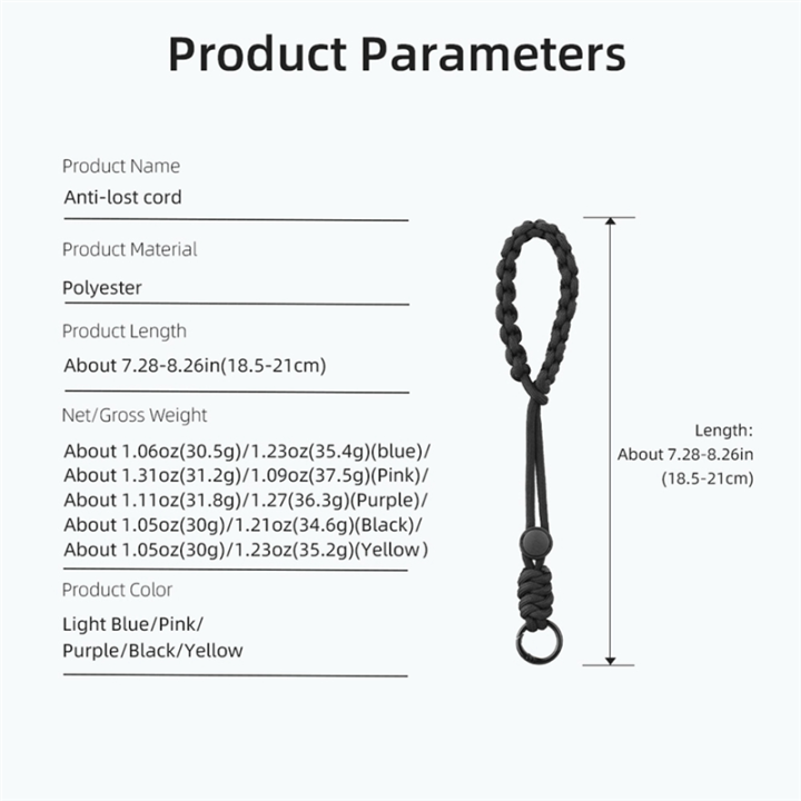 For%20DJI%20OSMO%20Pocket%203%20Wrist%20Lanyard%20Anti-Lost%20Wristband%20Protective%20Hand%20Strap%20Handheld%20Gimbal%20Camera%20Accessories%20Blue%20Pink%20Purple%20Black%20Yellow%20-%20Image%202