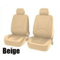 【Miga Plaza】Lether Universal 4/9Pcs Car Seat Covers for Toyota Vios Fortuner Innova Corolla. 