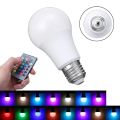 9W / 15W 16 Color Changing B22 RGB LED Magic Light Bulb With Remote Controller. 