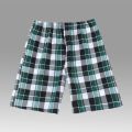 Cotton Summer Beach Pants Loose Casual Knee Length plus Size Pajama Pants Plaid Shorts Quick-Drying Large Trunks Home Wear-Resistant. 