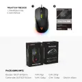 Fantech VX6 Phantom II Macro RGB Gaming Mouse. 