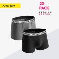 2 Pack Men’s Sport Underwear Boxer Shorts. 