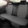 Linen Car Seat Cover for All Seasons Soft Breathable Front Covers with Non-Slip Protector Universal Fit Most Car Van SUV Truck. 